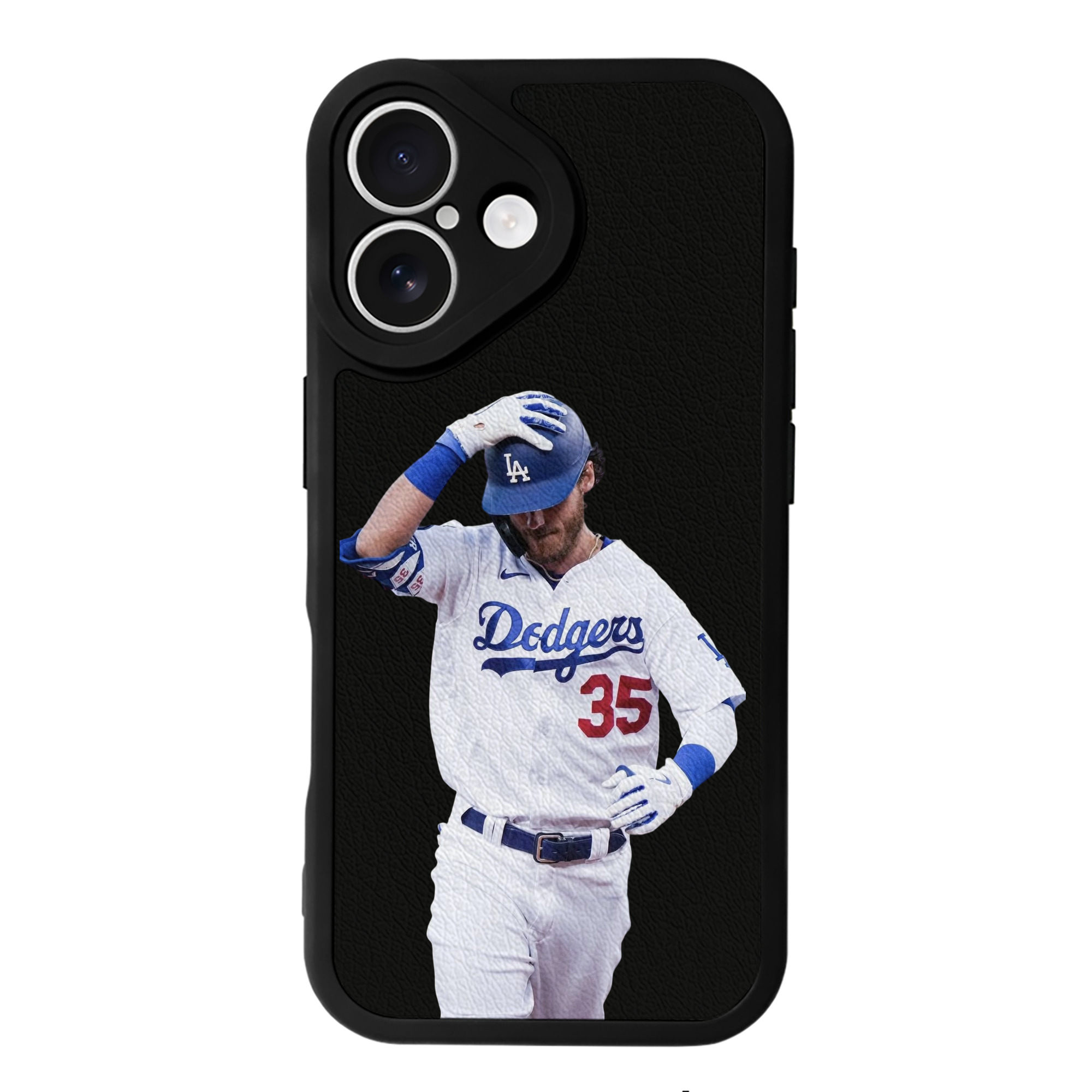  IPhone 16 Silicone Leather Case – UV Print, Lambskin Texture – Perfect Fit, Wireless Charging Compatible, Scratch Resistant, Precise Cutouts – Stylish Protection For IPhone 16